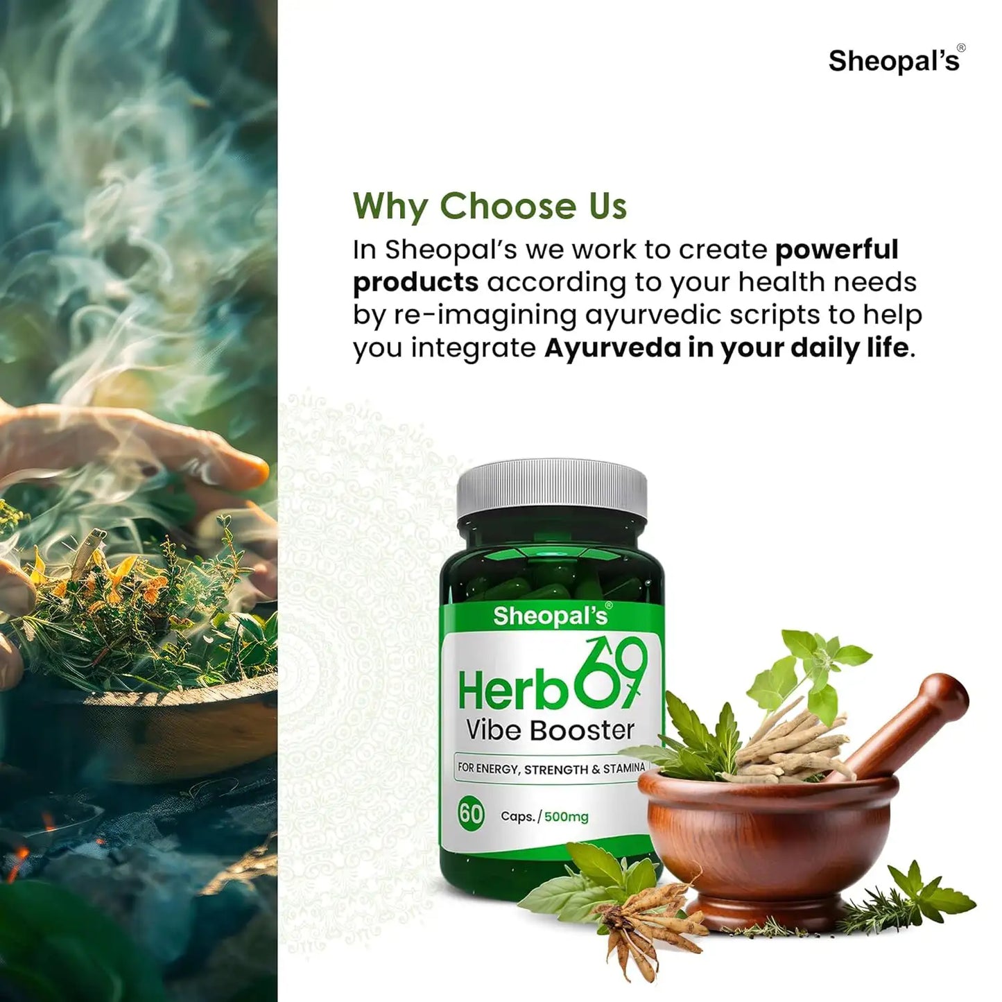 Herb69 Vibe Booster | For Improved Stamina & Reduced Fatigue