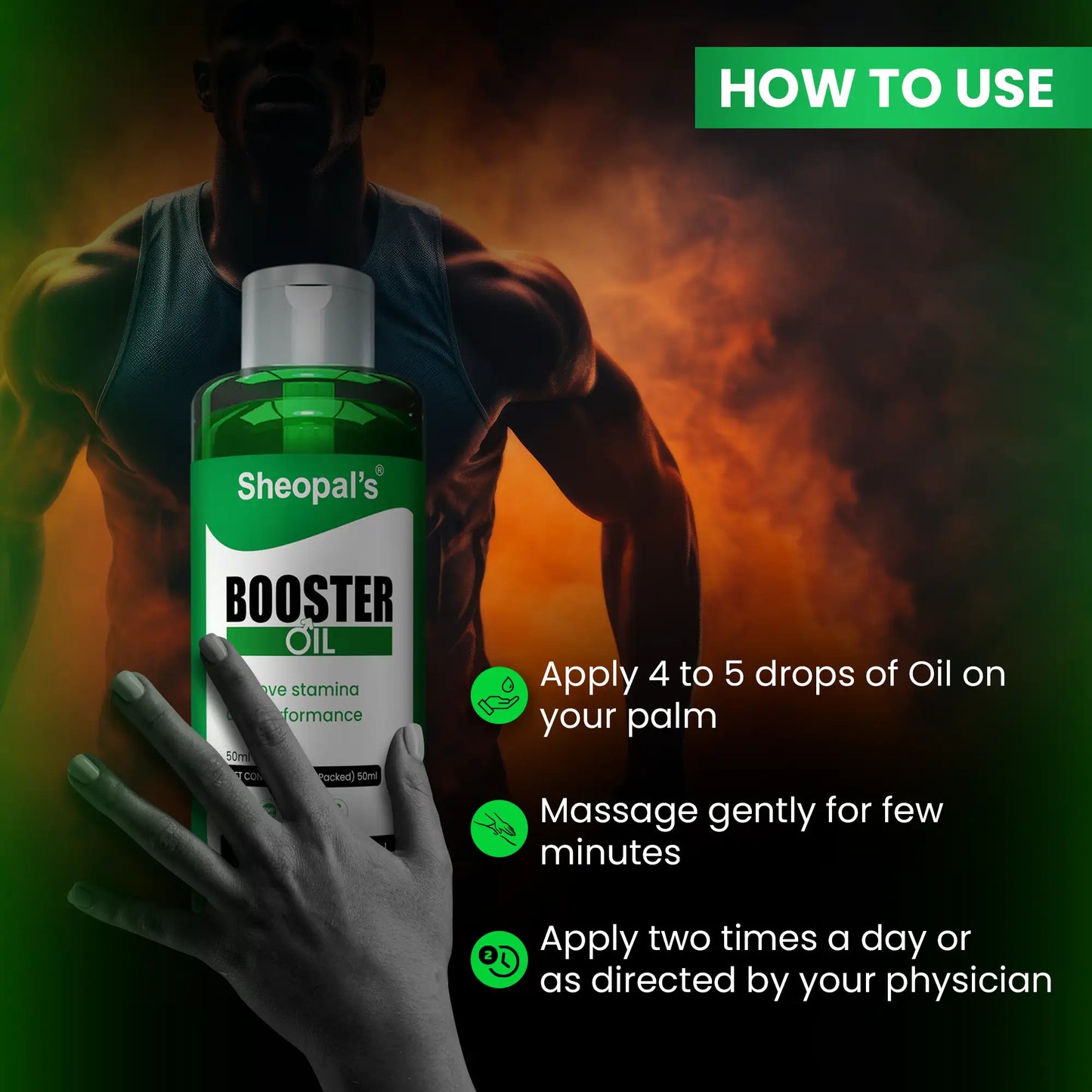 Stamina booster oil