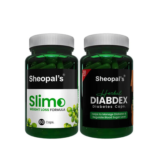 Diabdex & Slimo Ayurveda Capsule for Diabetes & Weight Loss