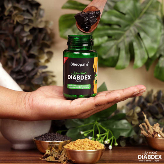 Herbal Diabdex (30 Caps) : Helps to Manage Blood Sugar Level