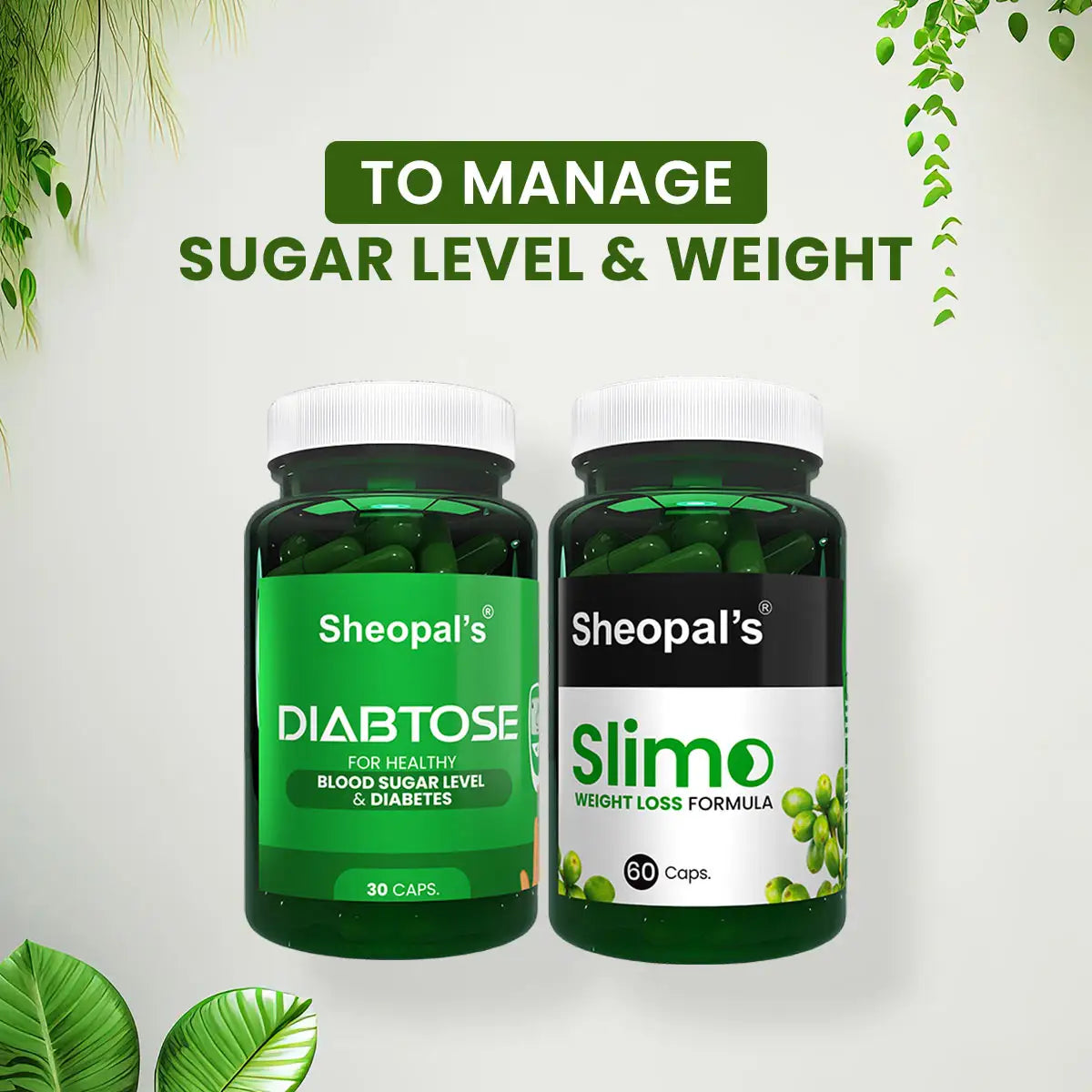 Diabtose & Slimo Ayurveda Capsule for Diabetes & Weight Loss