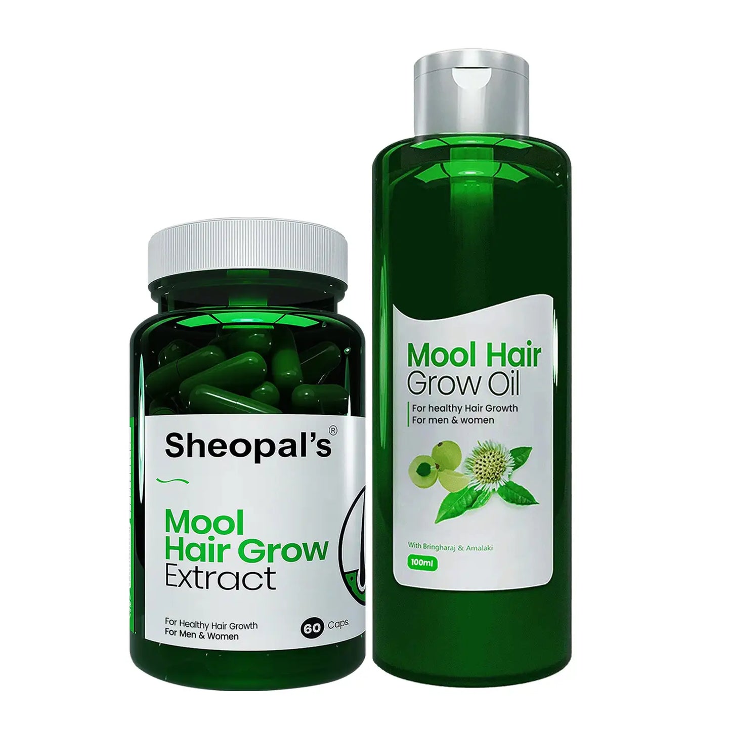 Mool Hair Grow Oil And Capsule Combo with Amla