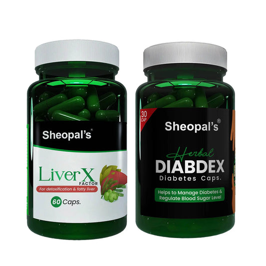 Diabdex & LiverX Factor Capsule Combo: A Dual Solution for Diabetes and Liver Health