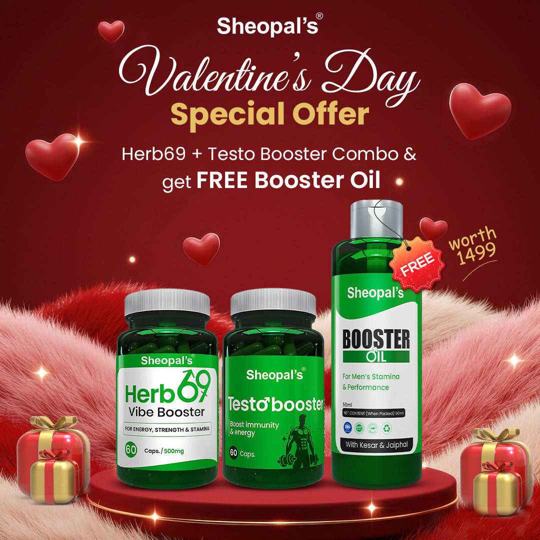 Complete Stamina Solution – Herb 69 + Testo Booster with Free Booster Oil!