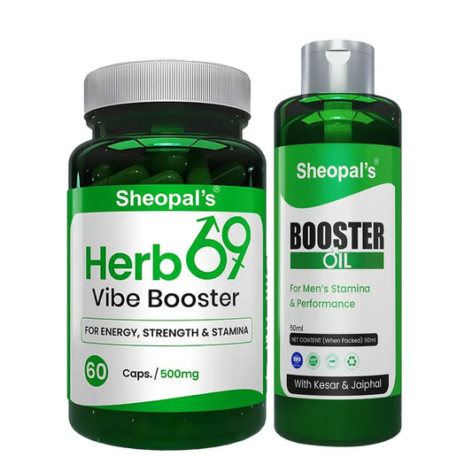 Herb69 Vibe Booster Capsule and Oil