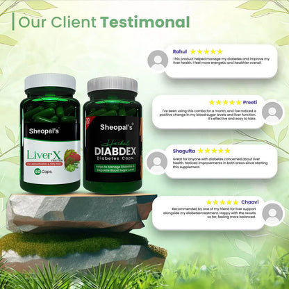 Diabdex & LiverX Factor Capsule Combo: A Dual Solution for Diabetes and Liver Health