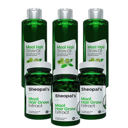 Mool Hair Grow Oil For Strong & Healthy Hair growth