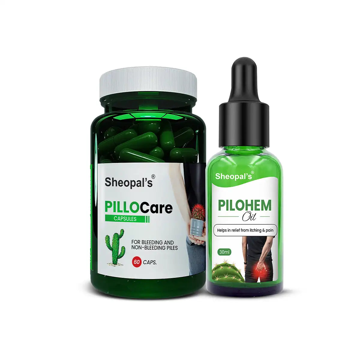 pilocare capsule and pilohem oil